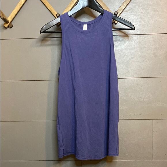 Lululemon All Tied up Tank Pima Cotton Blue Women’s Size 4 - Picture 1 of 3